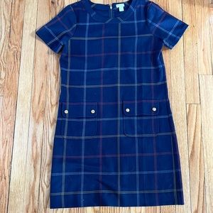 JCrew Plaid Dress Size 0